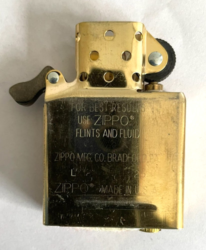 Zippo brass petrol - (new),