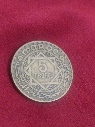 Moneta francs marocco 1946 - 5,