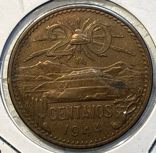 Messico 1944 venti20 centavos - messico,