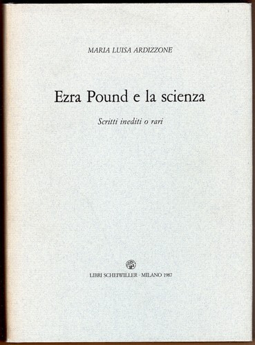 Ezra pound scienza - ezra, e