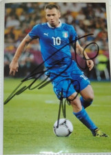 AUTOGRAFO ANTONIO CASSANO FOTO