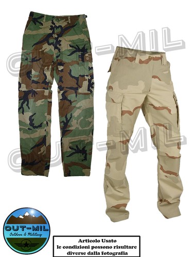 Pantalone militare mimetico
