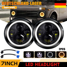 2x Per Lada Niva 7'' Faro LED