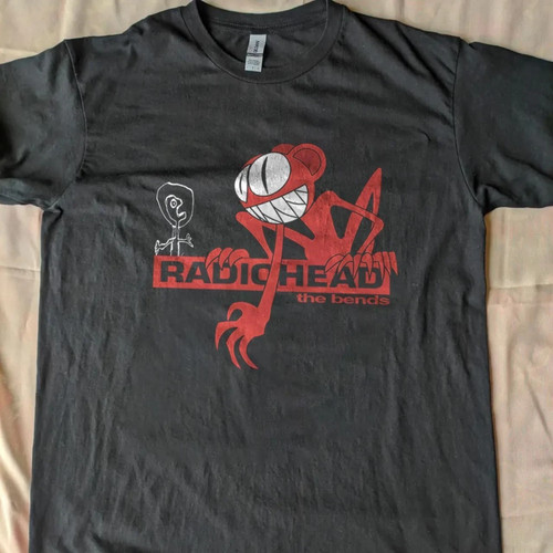 Radiohead band shirt - radiohead,