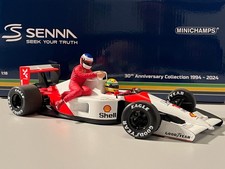 1/18 McLaren Honda MP4/6 A.Senna/J.Alesi GP Messico 1991 MINICHAMPS 540911828 IMBALLO ORIGINALE