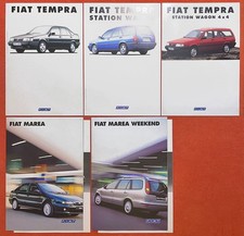✅Set depliant FIAT TEMPRA |