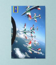 QUADRO FRECCE TRICOLORI AEREI