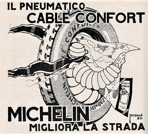 Pubblicita 1925 pneumatici - pubblicita',