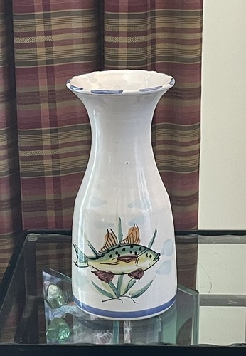 Caraffa pesce ceramica vietri - caraffa,