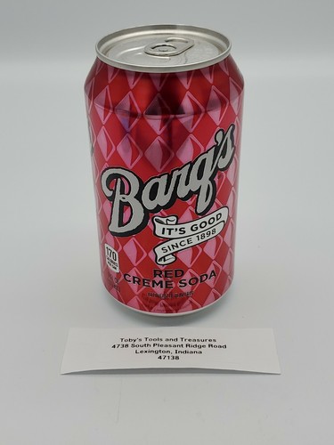Barq red creme - creme, can