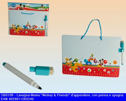 Lavagna memo mickey mouse per - lavagna,