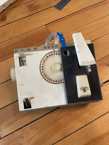 Vintage dymo 2000 - 2000, tapewriter