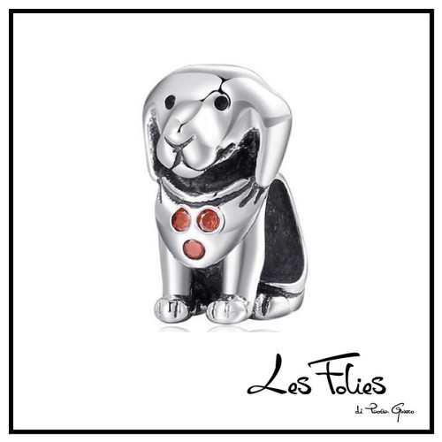 Charm cane fedele zampa - charm,
