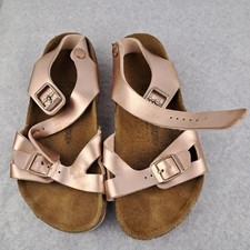 Sandali Birkenstock colore rosa numero 33 da bambina