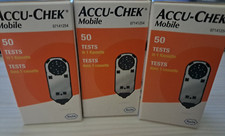 ACCU CHEK MOBILE 3 X 50 TEST  STRISCE PER CONTROLLO GLICEMIA scad.02-05/2026 NEW