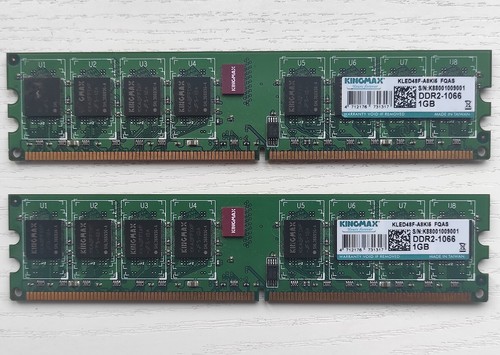 Kingmax 2gb ddr2 - kingmax, (2x1gb)