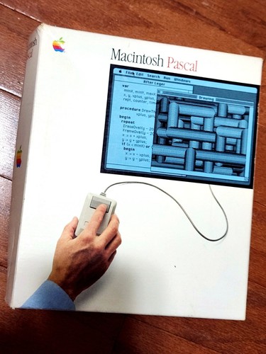 Vintage macintosh pascal - pascal, apple