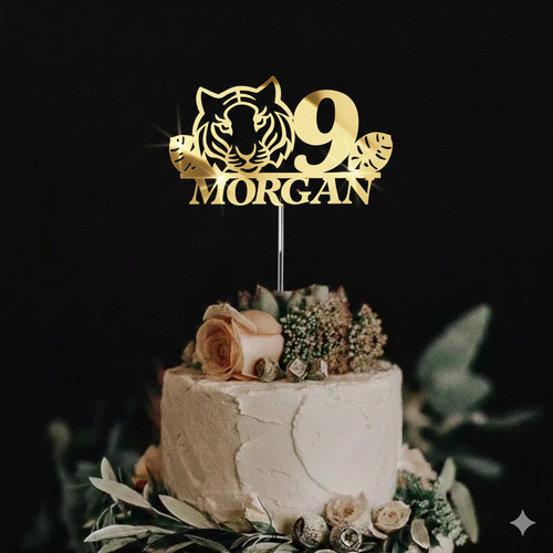 Cake topper buon compleanno - cake,