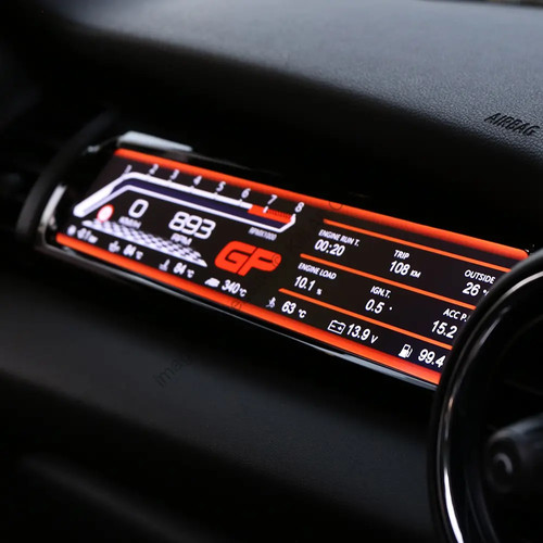 Per mini f56 - lcd, passeggero