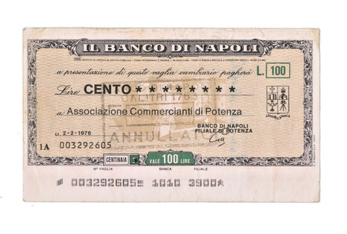 Miniassegni banco napoli - miniassegni,