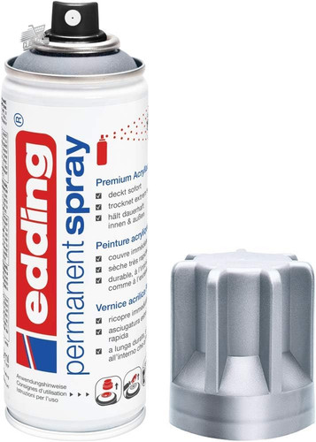 Vernice spray acrilica argento - spray,