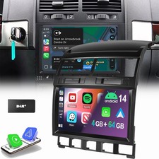 Per VW Touareg 7L anno 2002-2009 DAB+ autoradio navigatore GPS 4+64GB SWC Android 14 RDS