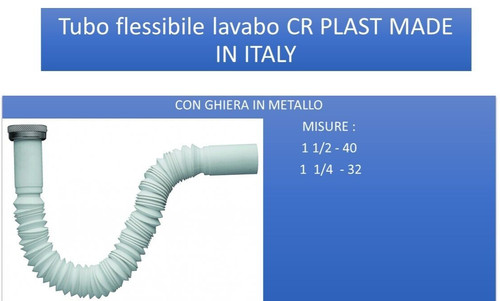 Tubo scarico estensibile - , con