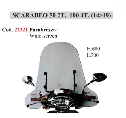 Parabrezza paravento invernale - parabrezza,
