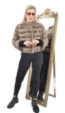 A5622 GIACCA VISONE VERA