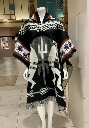 Poncho fatto mano - a, alpaca