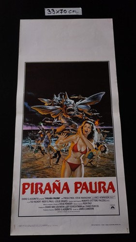 Rm2 locandina originale pirana - rm2,