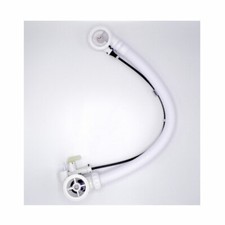 Colonna di scarico Teuco - Cromata Lunghezza 66 cm