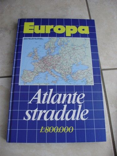 Atlante stradale europa - atlante,