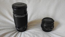 obiettivi fotografici SMC PENTAX - M  originali 200mm f/4 + 28mm f2.8