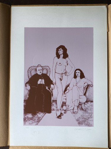 Serigrafia erotica proveniente