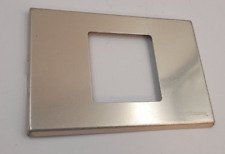 Placca Bticino serie Magic alluminio Placchetta per presa schuko lavatrice