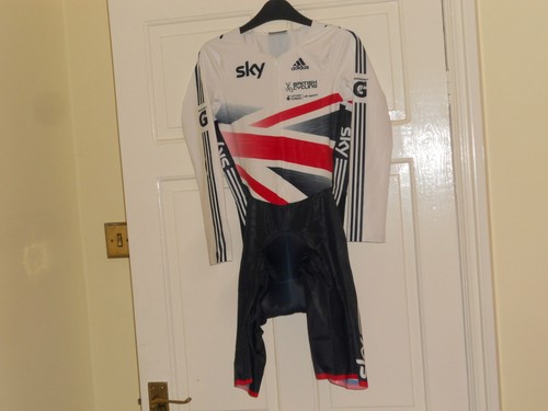 Adidas sky team skinsuit - sky, ls