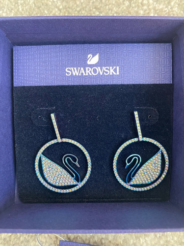Orecchini swarovski pop swan - pop,