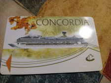 Costa Concordia Card Camera Tessera Stanza Evento Torneo Scacchi 2010