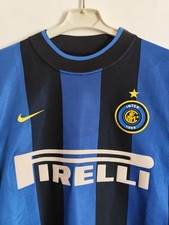 Football Jersey Inter Nike Pirelli  Vintage 2000 2001 Size L