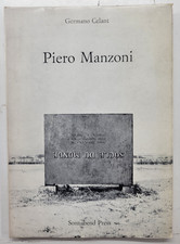 PIERO MANZONI Germano Celant 1972 1st Ed Sonnabend Press Conceptual Art Povera