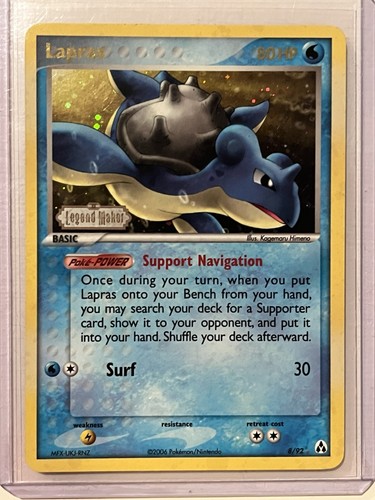 Pokemon tcg lapras ex - pokemon, 8/92