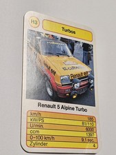 Renault 5 Alpine Turbo - H3 - Scheda Singola - Quartetto (6)