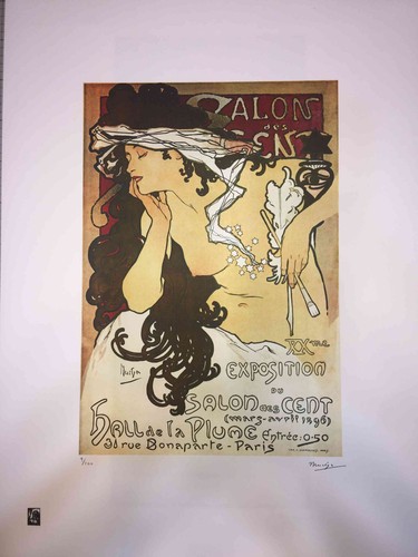 Alphonse mucha litografia - alphonse,