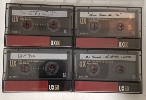 Lotto sony 1990 cromo - lotto, 4x