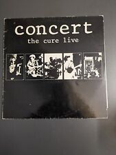 LP THE CURE LIVE CONCERT 1 STAMPA ITA 1984