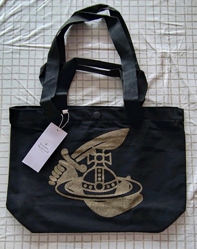 Borsa shopper tela nera - borsa/shopper, in