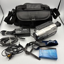 Videocamera Sony CCD-TRV308 HI8 8mm Video8 lettore videoregistratore trasferimento video