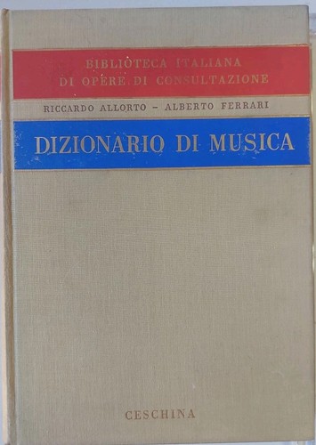 Dizionario musica - dizionario,