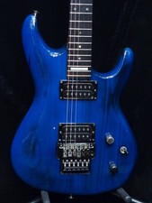 Ibanez 1994-1996 JS1000 Joe Stariani -BTB Blu Trasparente Bruciato - 1990